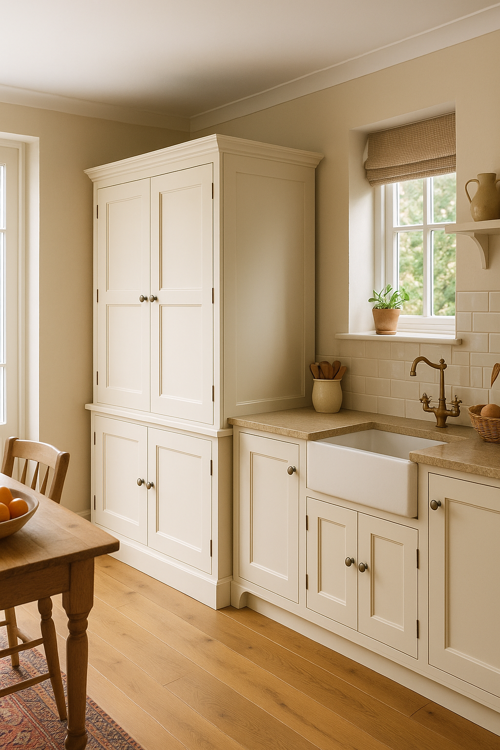 Salisbury Kitchen larder pantry provisions Cupboard 2 Shaker Multi Upper Door and 2 Lower Doors